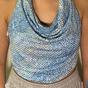 cute vintage top from papaya with sequins